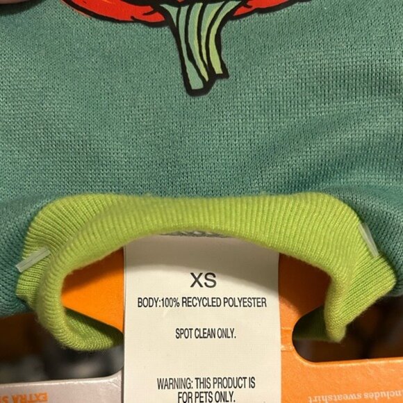 XS 🎃 Halloween Jack-o-lantern Hyde & EEK! Boutique Pumpkin CAT & DOG Costume - Picture 11 of 11